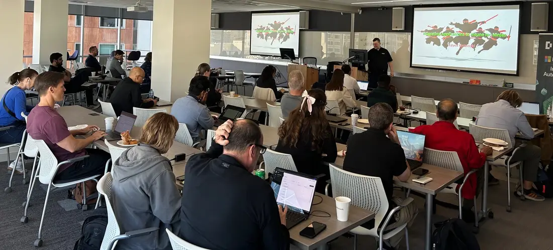 A session at Workplace Ninjas Calgary 2025