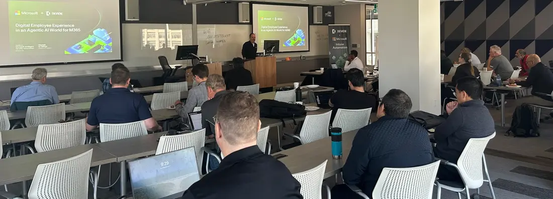 A speaker at Workplace Ninjas Calgary 2025