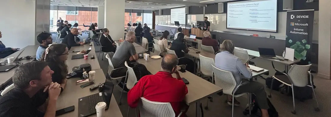Attendees at Workplace Ninjas Calgary 2025
