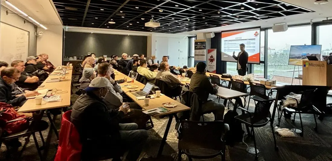 The crowd at Workplace Ninjas Vancouver 2024